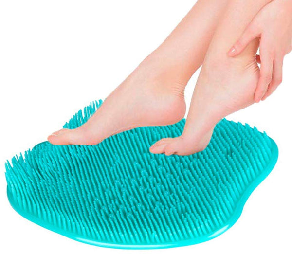 foot scrubber for shower floor
