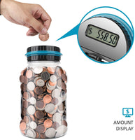 Digital Counting Money Jar,Big Piggy Bank